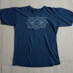3/$30 Mens Elemnt Blue Tee Size Large